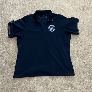 Women’s Sporting Kansas City Embroidered Crest Polo